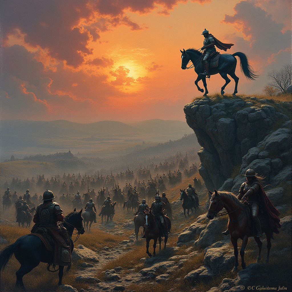 Epic Fantasy Book Cover: The Day the King Wept