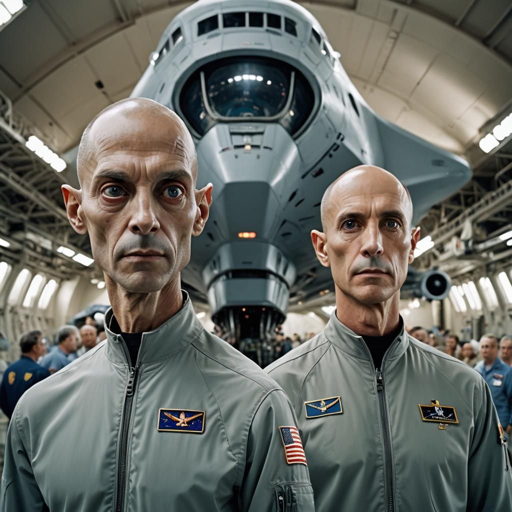 Extraterrestrial Encounter: A Schoeller-Style Alien Portrait