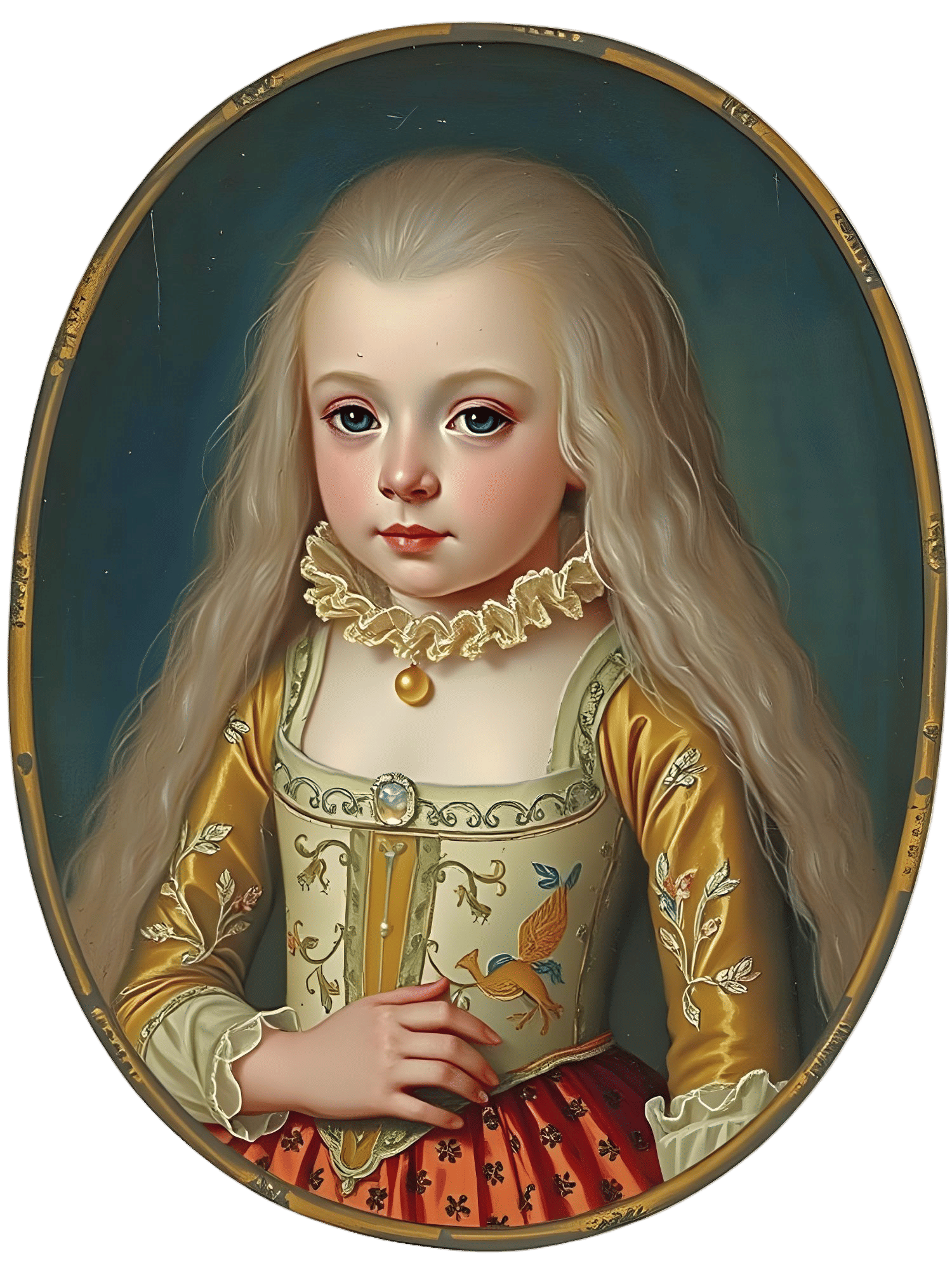 17th Century English Girl