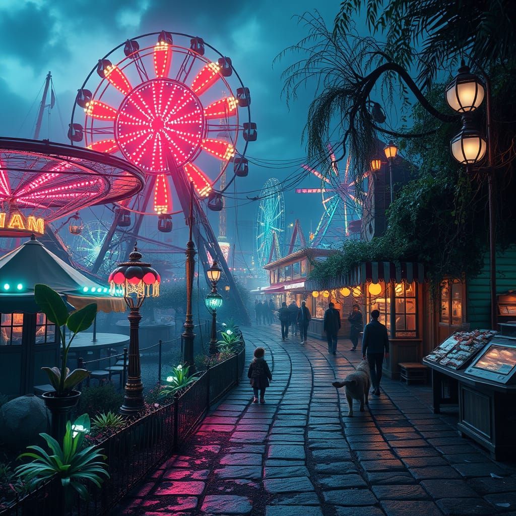 Nature Reclaims Post-Human Festival: Ethereal Glow