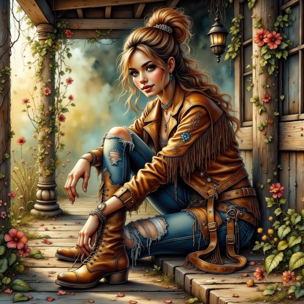 Beautiful woman