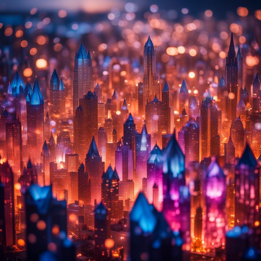 Crystal City: Breathtaking Beauty in Radiant Colors