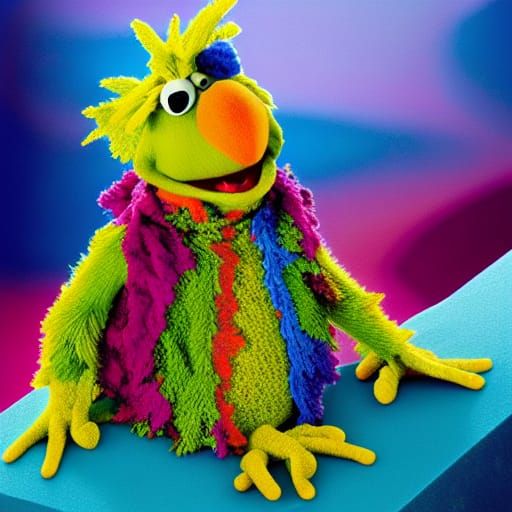 Fragile Fraggle Rock: Epic Colorful Landscape