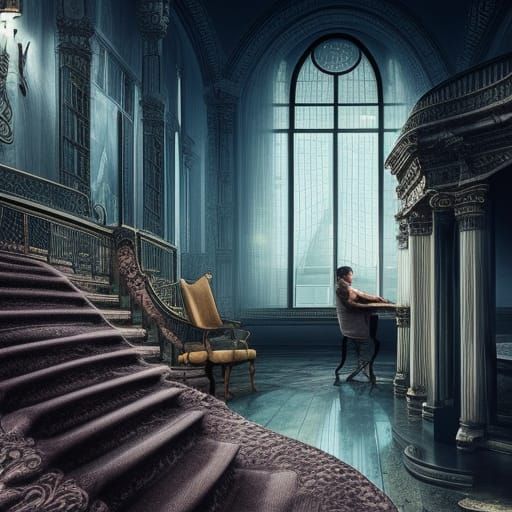 Epic Cinematic Portrait of Psychiatrist