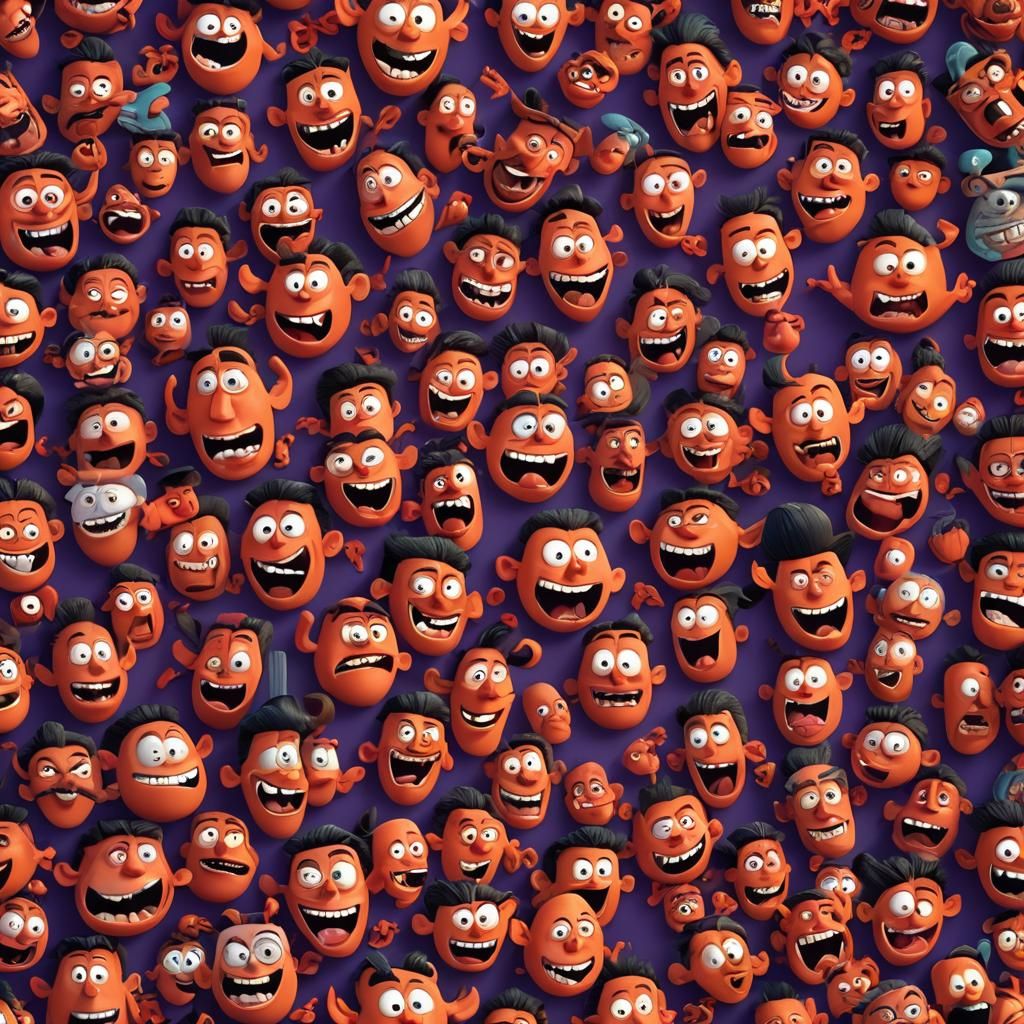 Cartoon Devilish Character in Pixar-Style 3D Animation