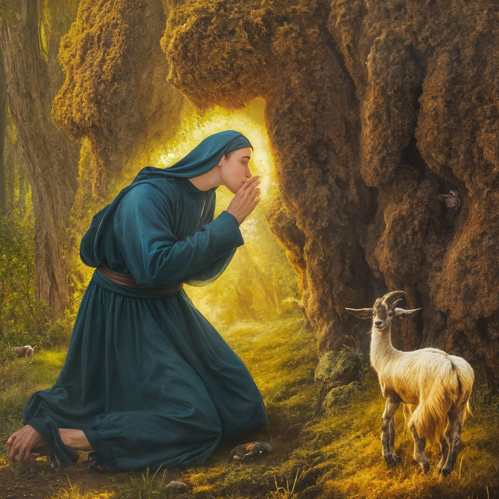 The Nun and the Goat