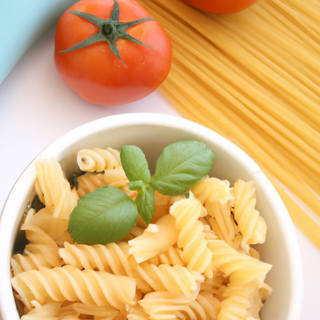 Delicious Pasta Dish Generated by AI