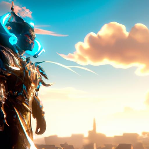 Mr. Blue Sky: 8K Resolution Concept Art