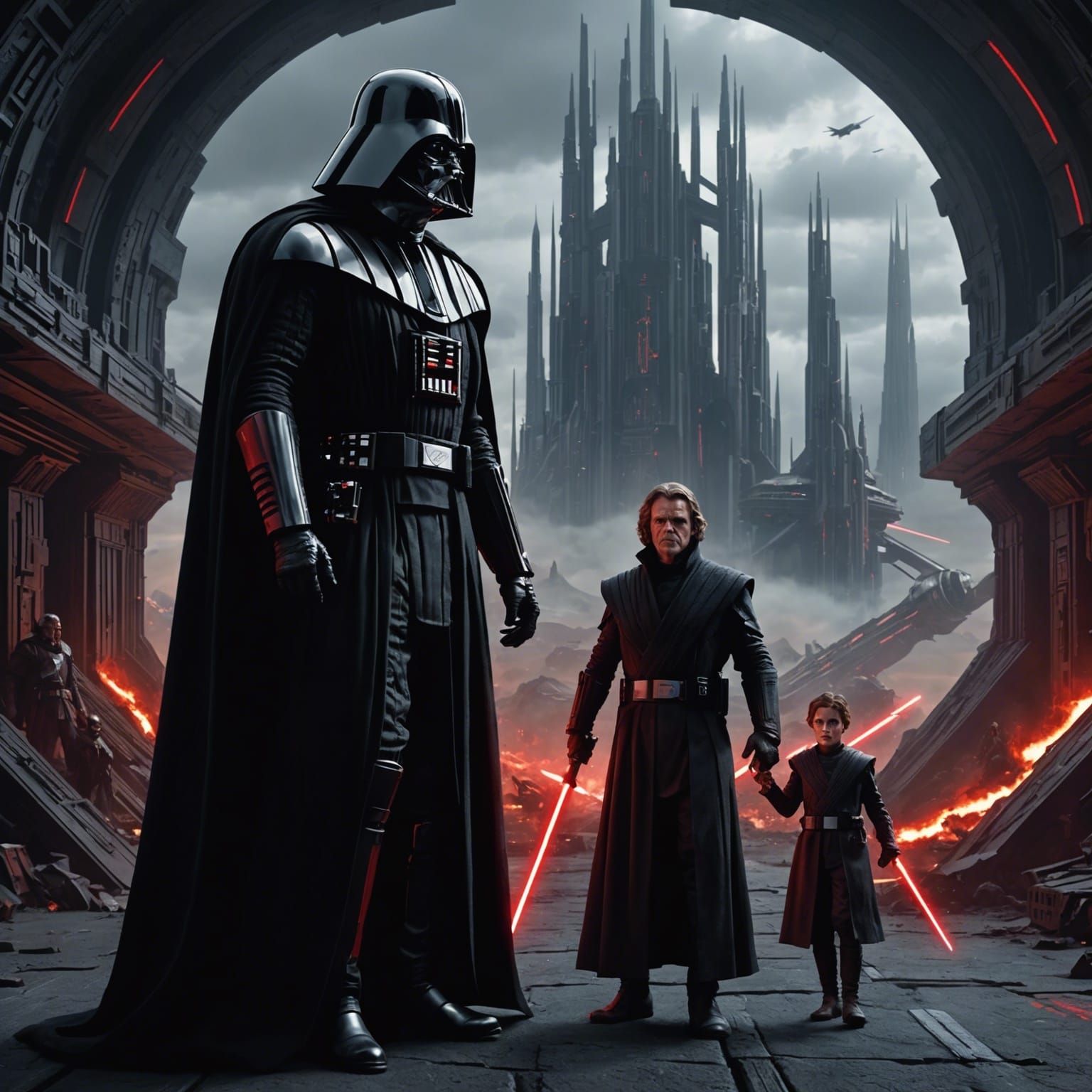 A Sith and Apprentice before the Dark Lord