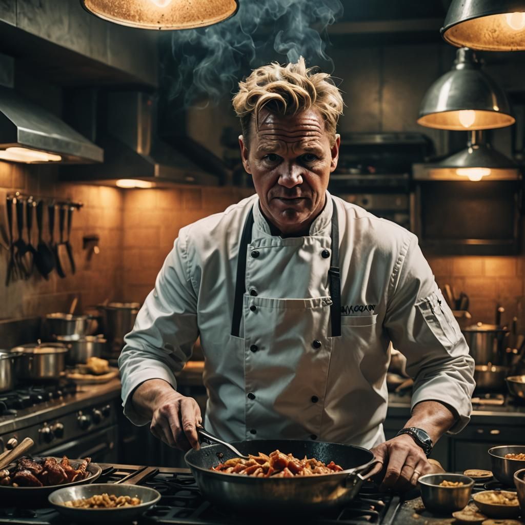 Gordon Ramsay Cooks for the Devil: Cinematic Still