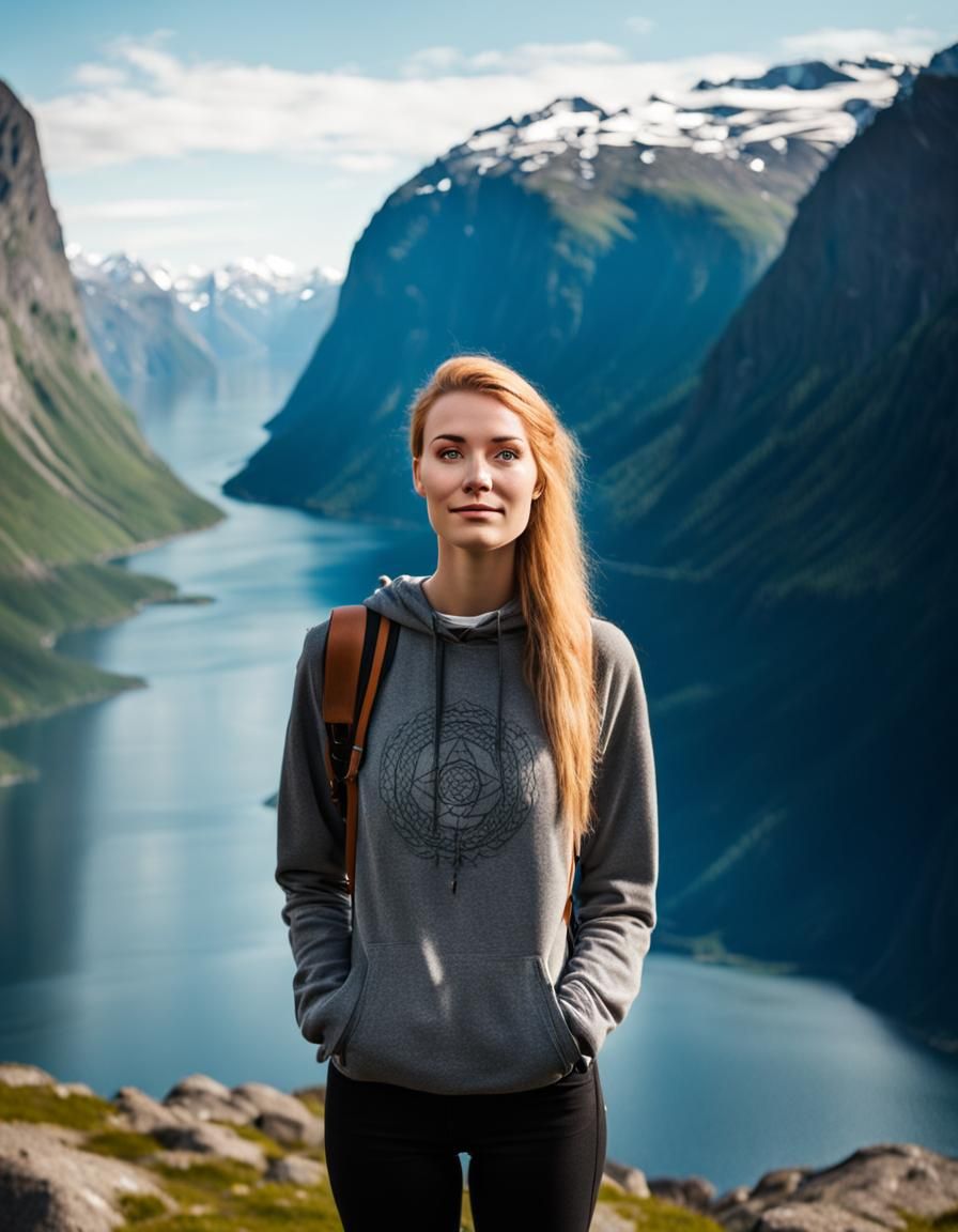A Norwegian girl