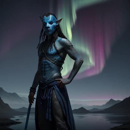 Avatar's Neytiri as Jason Voorhees in Aurora Scene