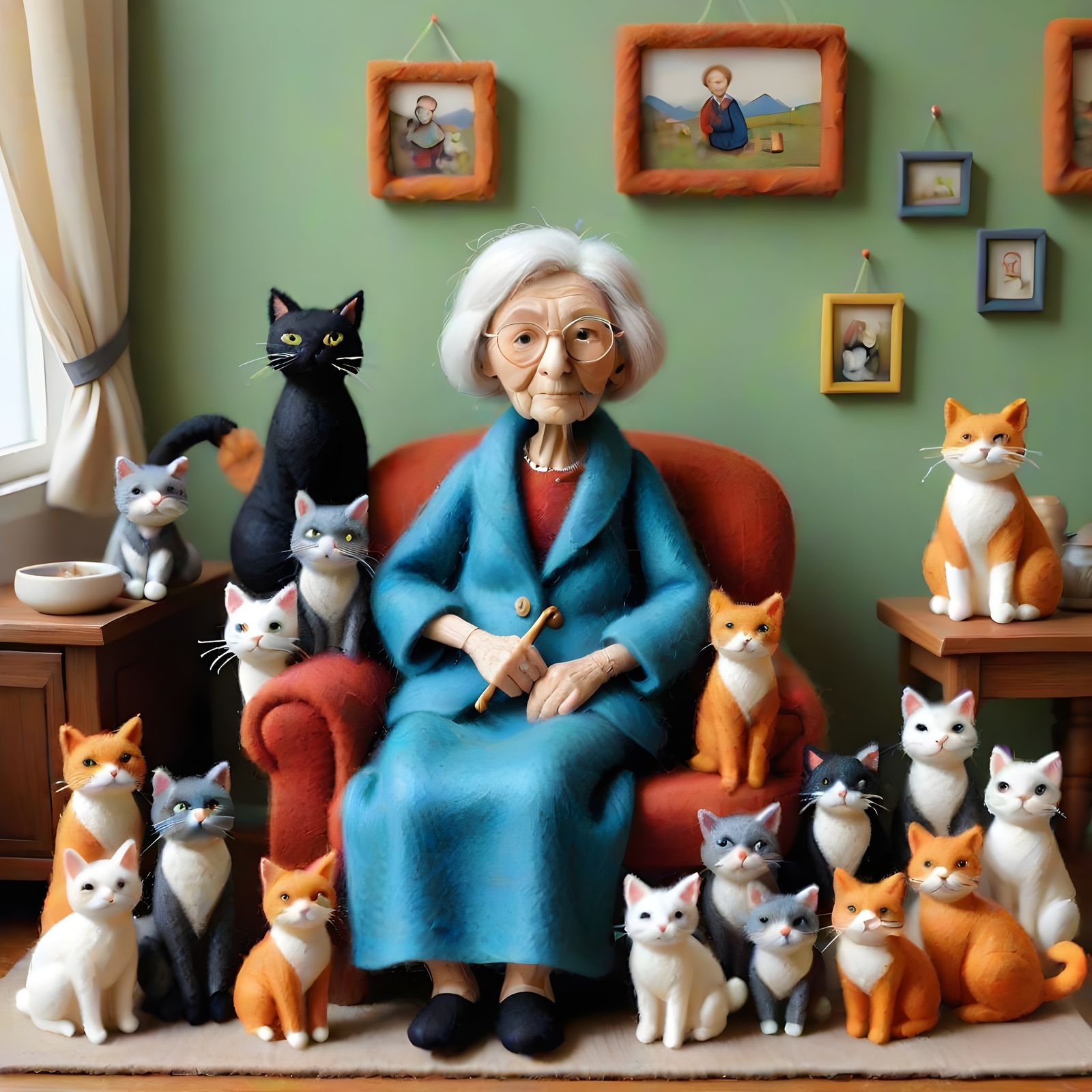 There are never enough cat ladies