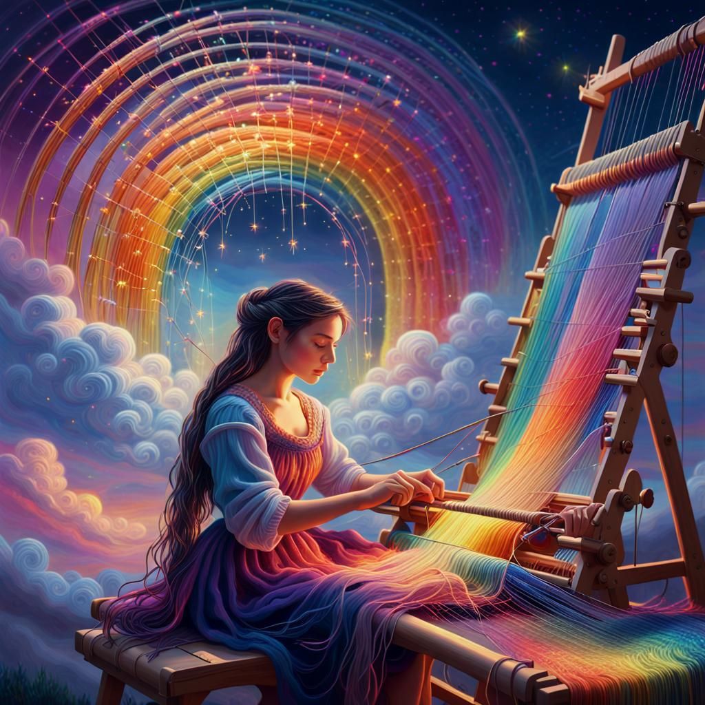 Fantasy Weaver of Dreams: Digital Art in Magical Realism