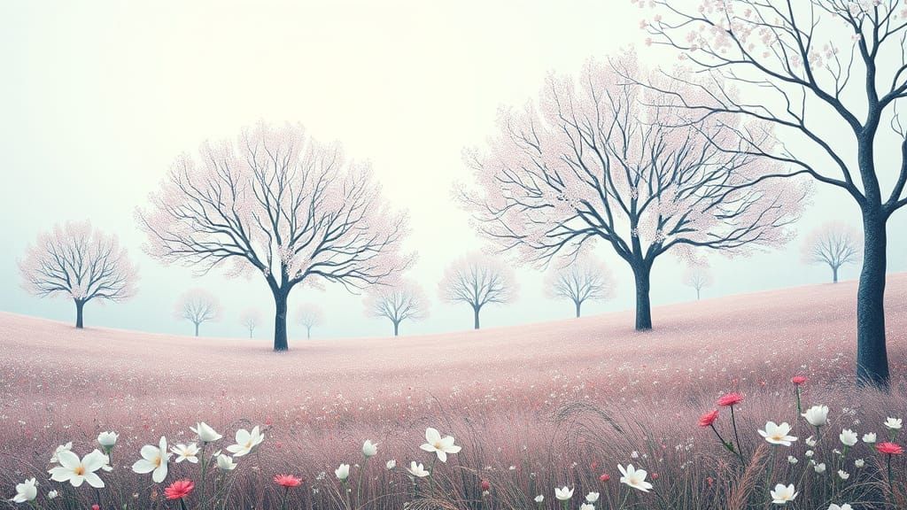 Enchanted Meadow Fantasy Art