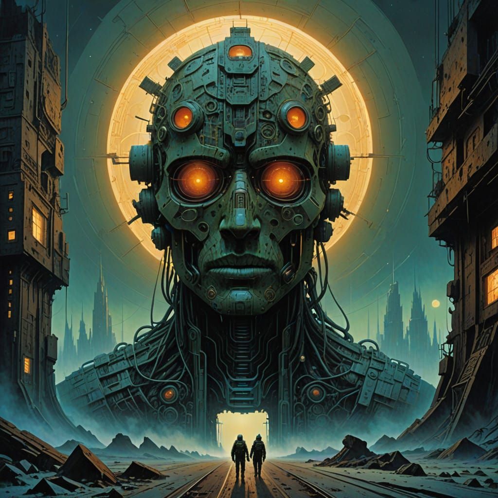 Majestic Divine Being Radiates Celestial Light