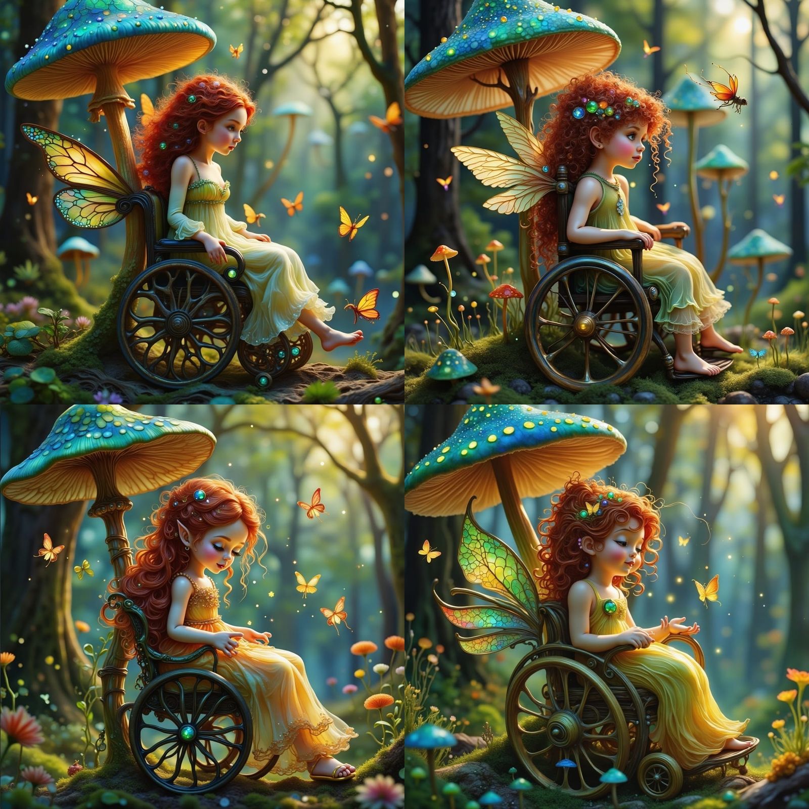 Enchanted Fairy in Victorian Whimsy