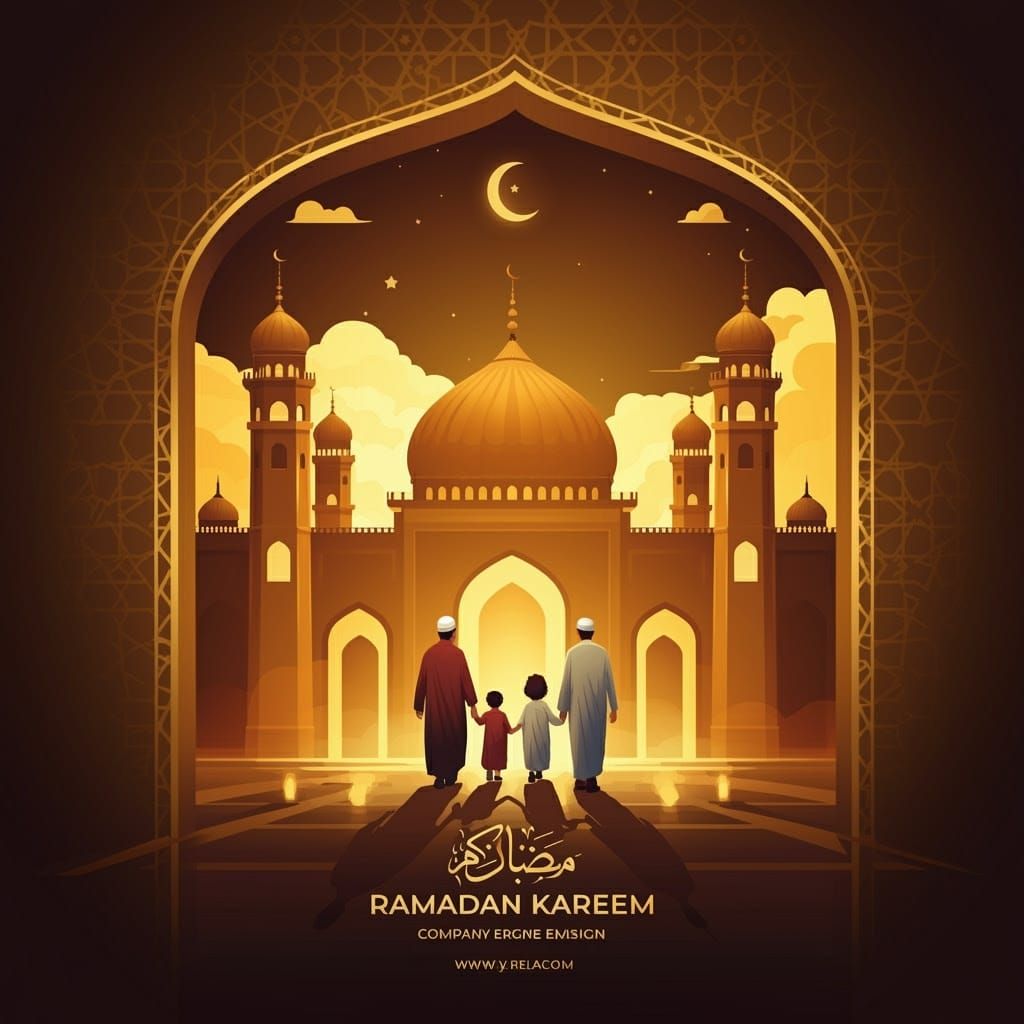 Diverse Community Welcomed at Golden Mosque with Kids