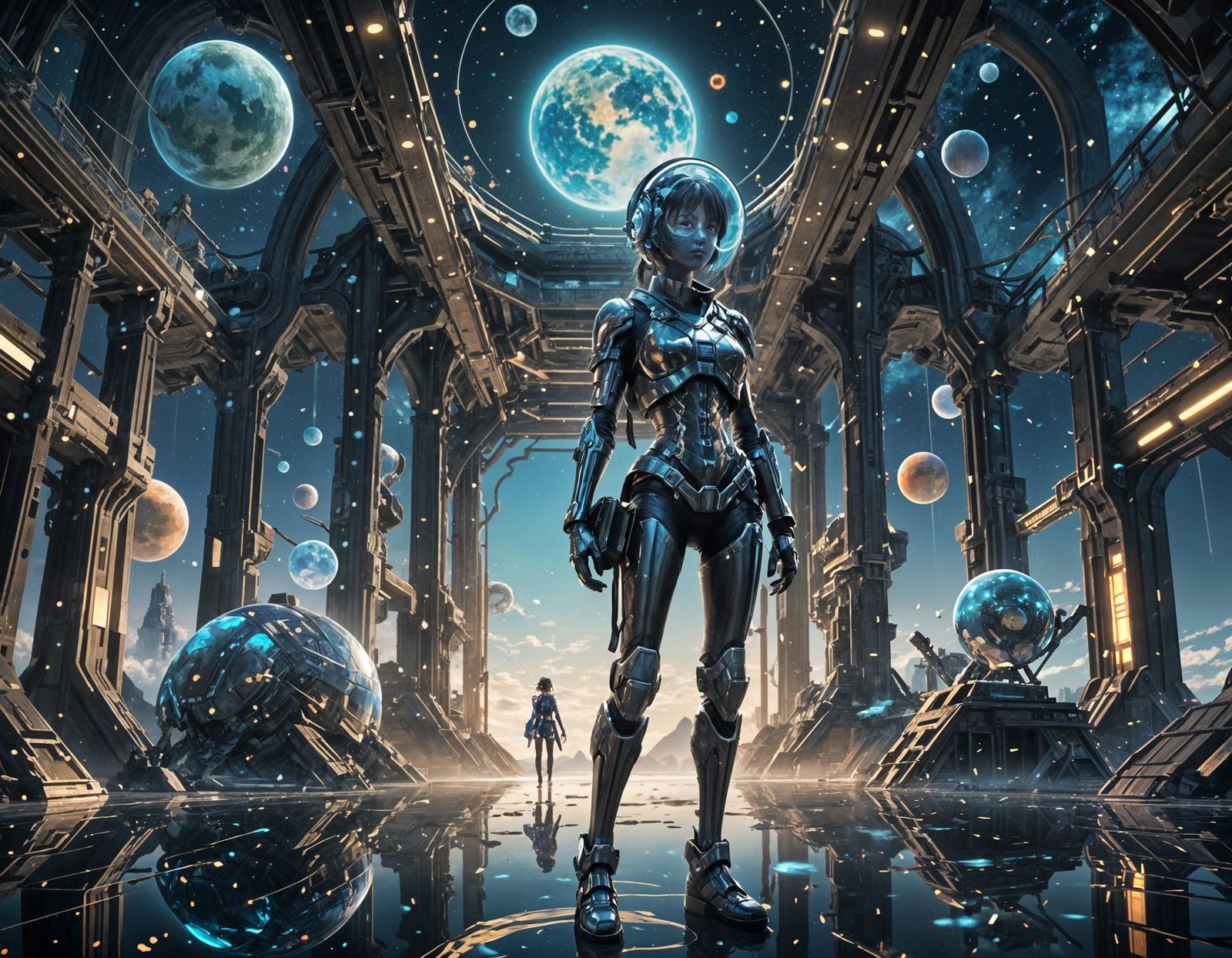 Nintendo Switch Dragon Girl in Anime Style