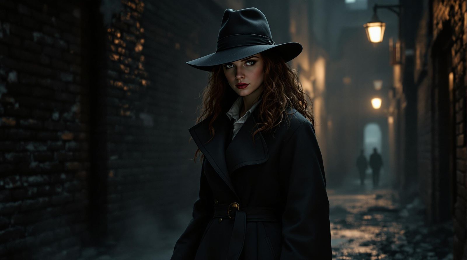 Hyper-Realistic Portrait of a Mysterious Stranger