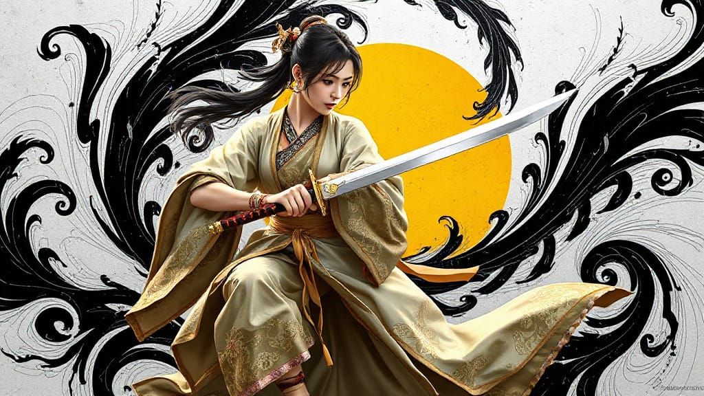JIANG HU SWORD GIRL