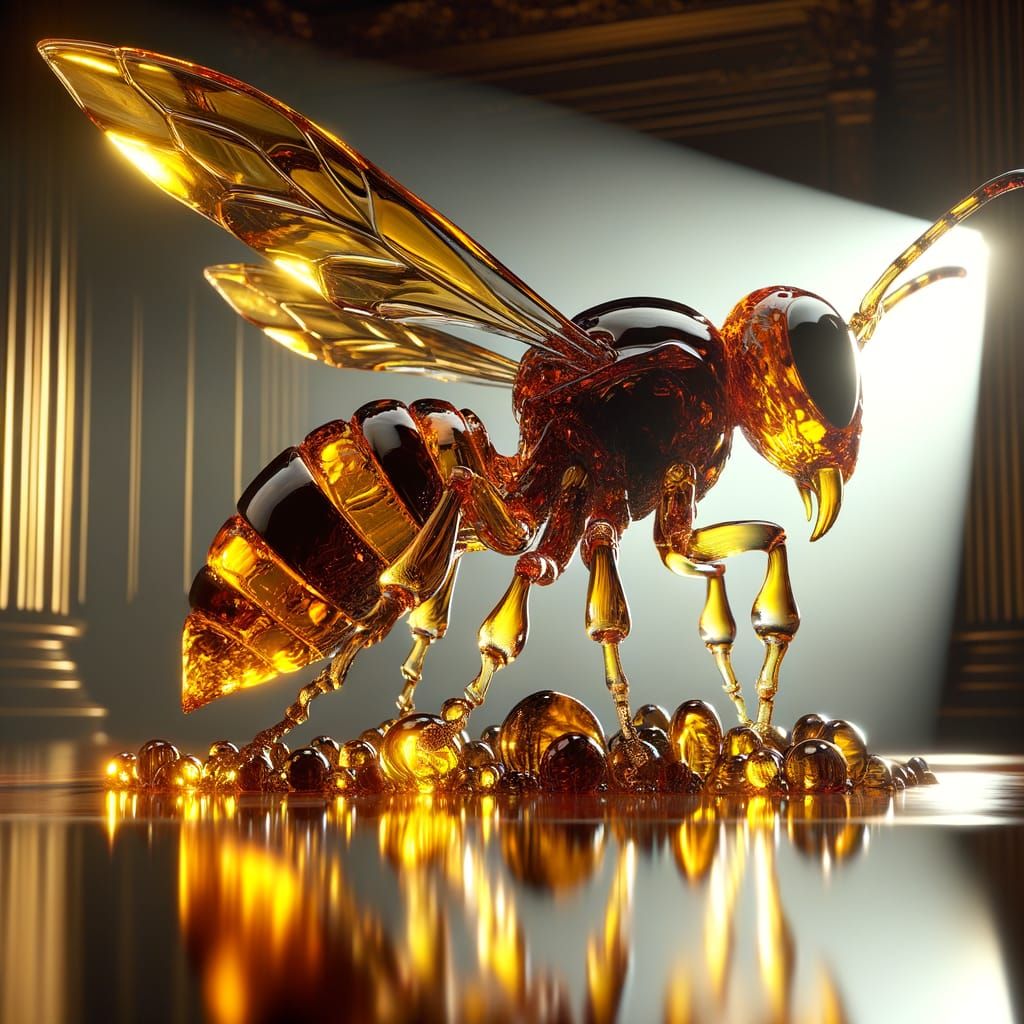 Crystal Hornet: A Photorealistic CGI Masterpiece