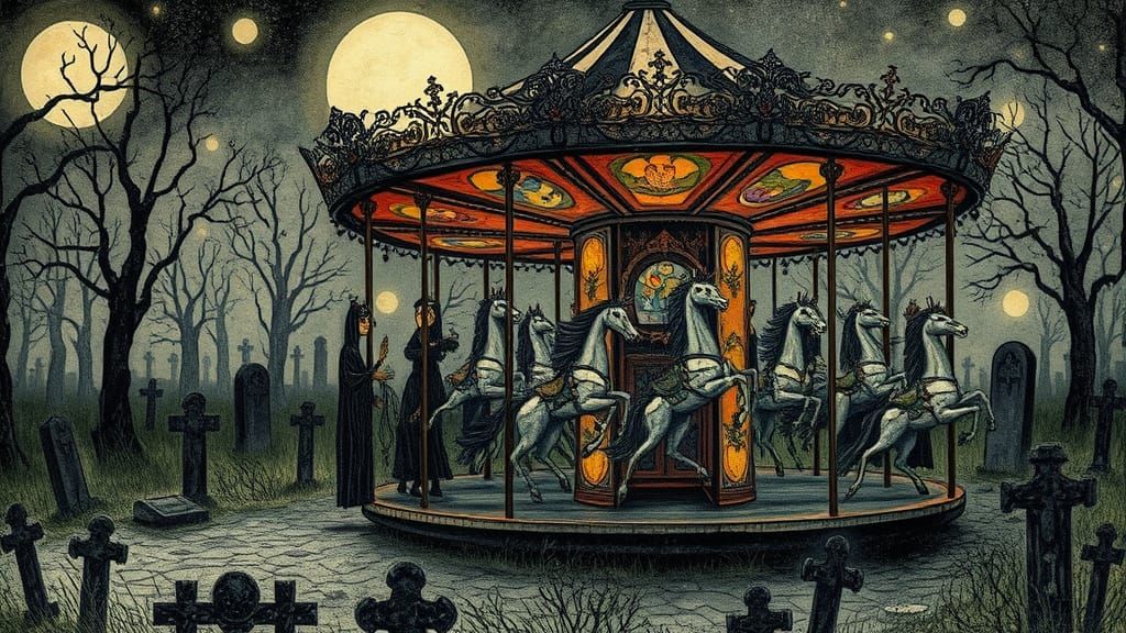 mystical and poetic dreamlike Paul Klee, surreal and celesti...