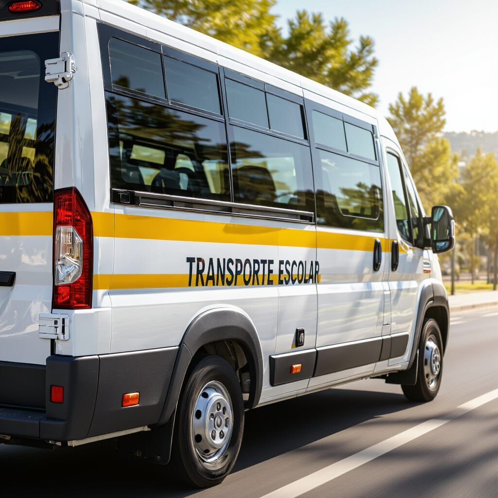 Fiat Ducato 2013 School Bus Realistic Photo