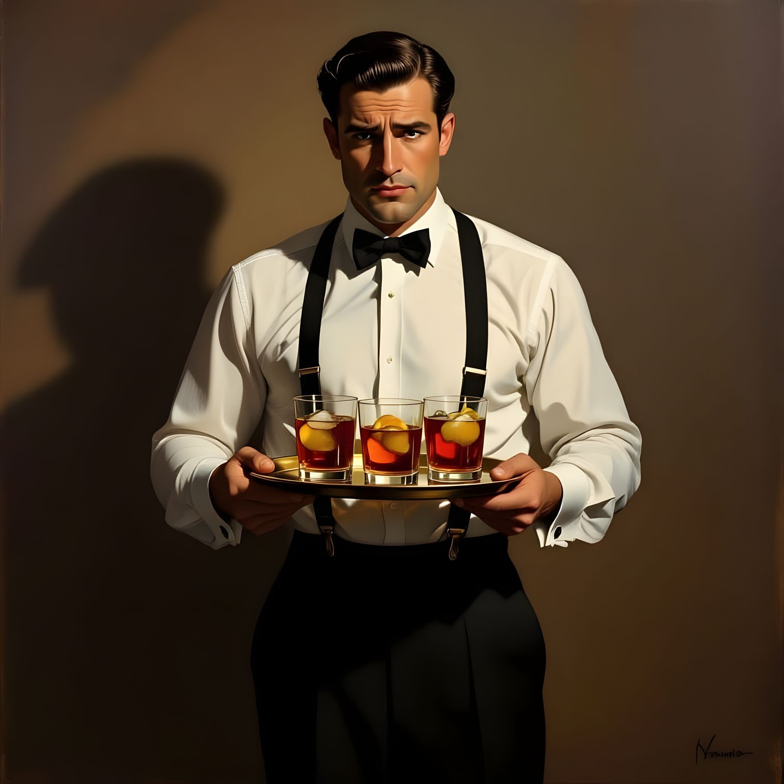 Who are the drinks for?