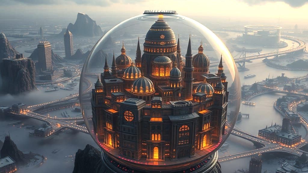 Gallifreyan city