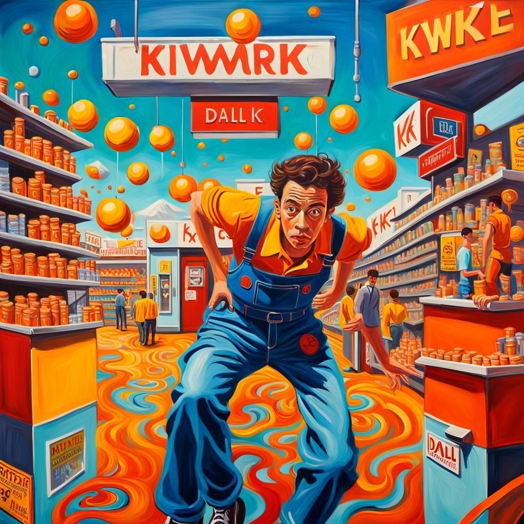 Extraordinarily Long Kwik-E-Mart Receipt Art