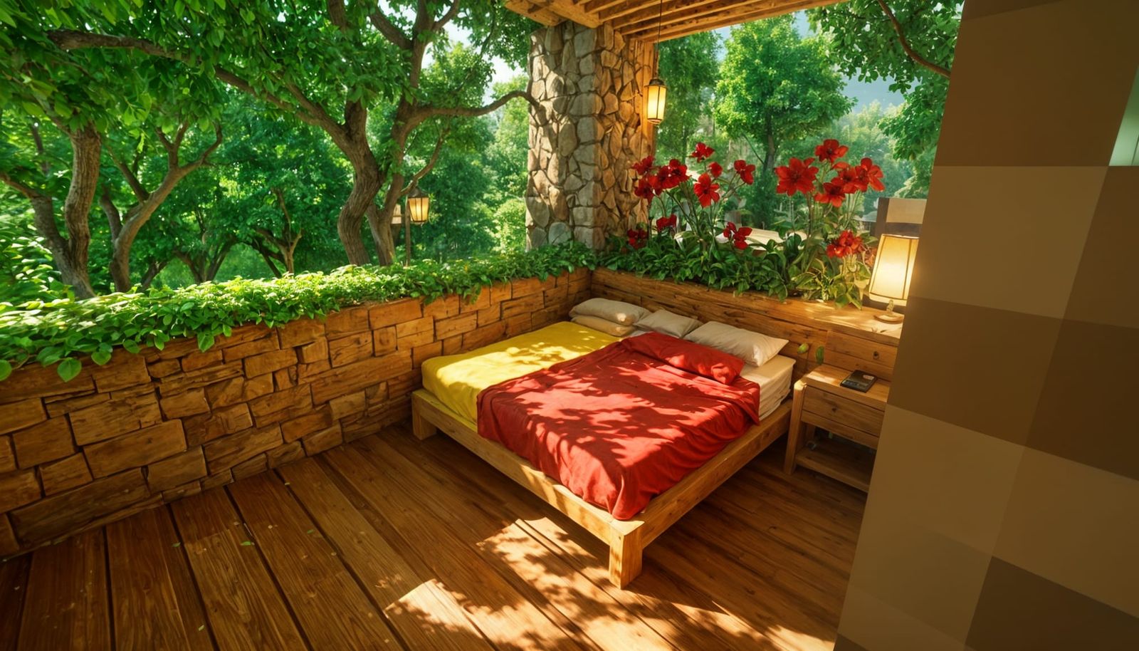 Minecraft to real Life test 2