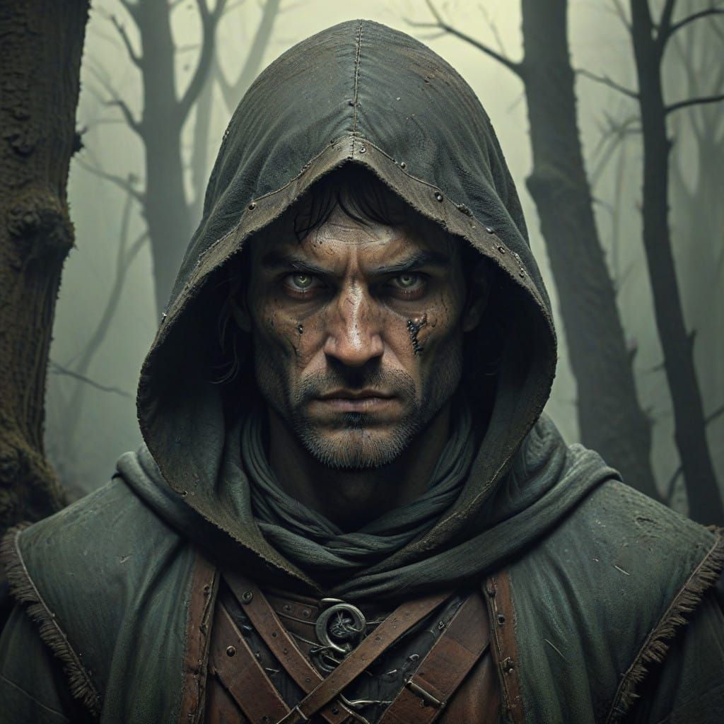 Medieval Ranger Emerge from the Forgotten Wood