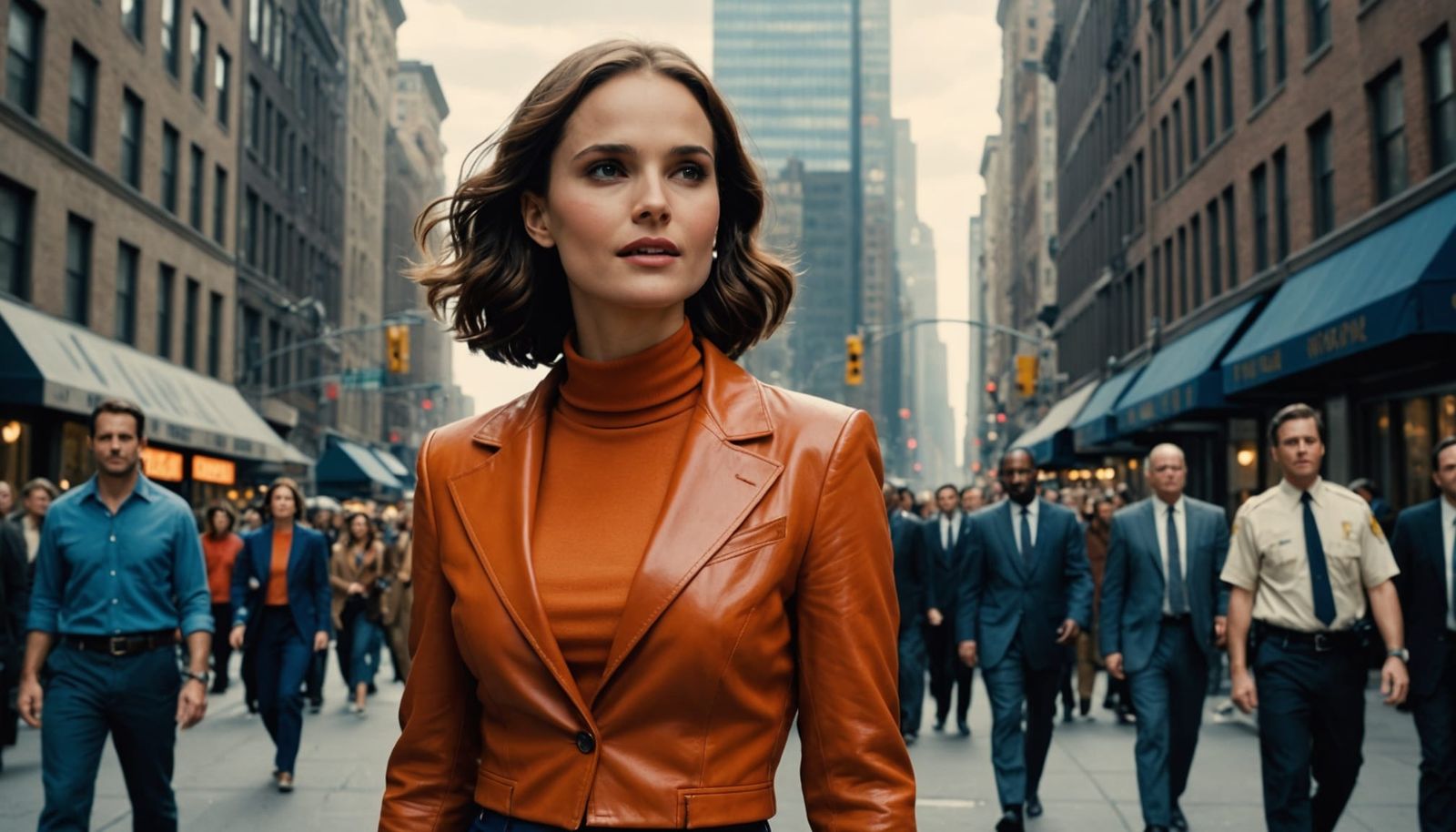 Natalie Portman as Lois Lane in Metropolis
