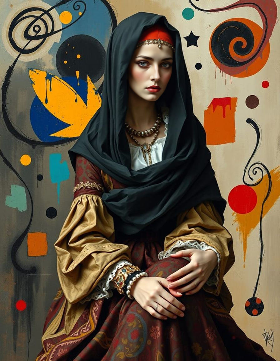 Picasso-style Painting