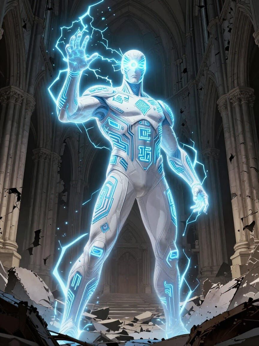 Comic Cover Art: The Nexus in Ruined Cathedral