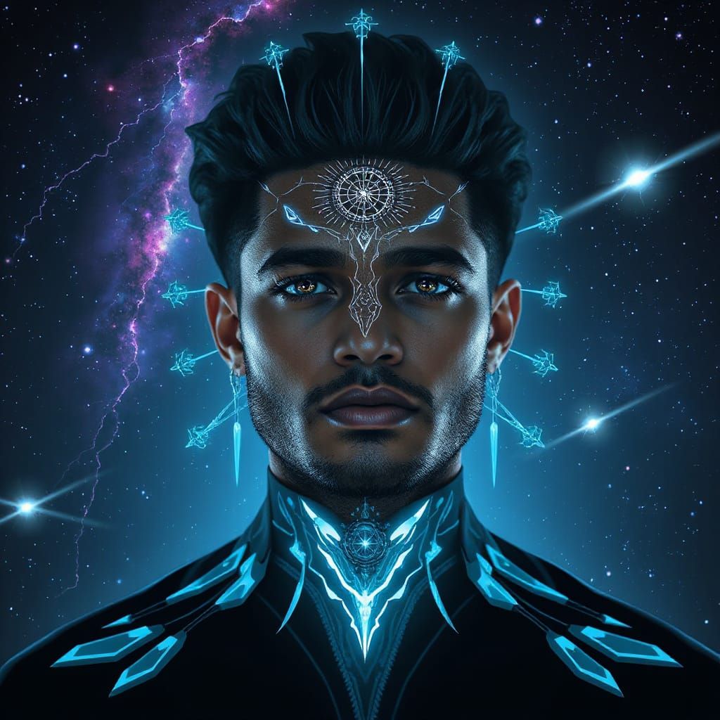 Pleiadian Starseed Gaze: Cosmic Blueprint Vision