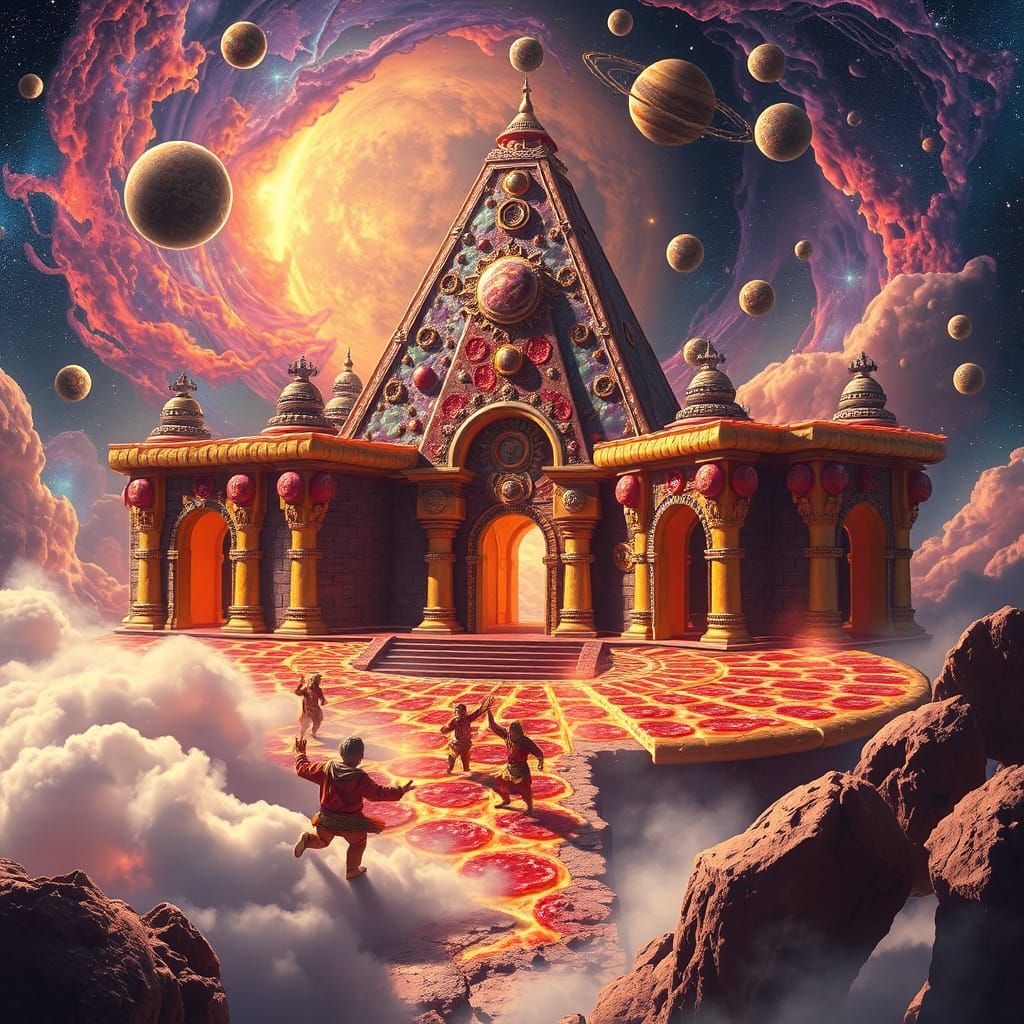 surreal cosmic dimension