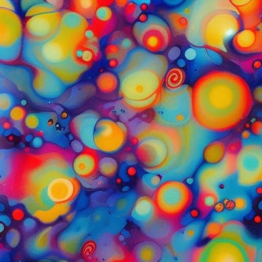 Whimsical Toadstool Mansion in Crowded Pixie Wonderland