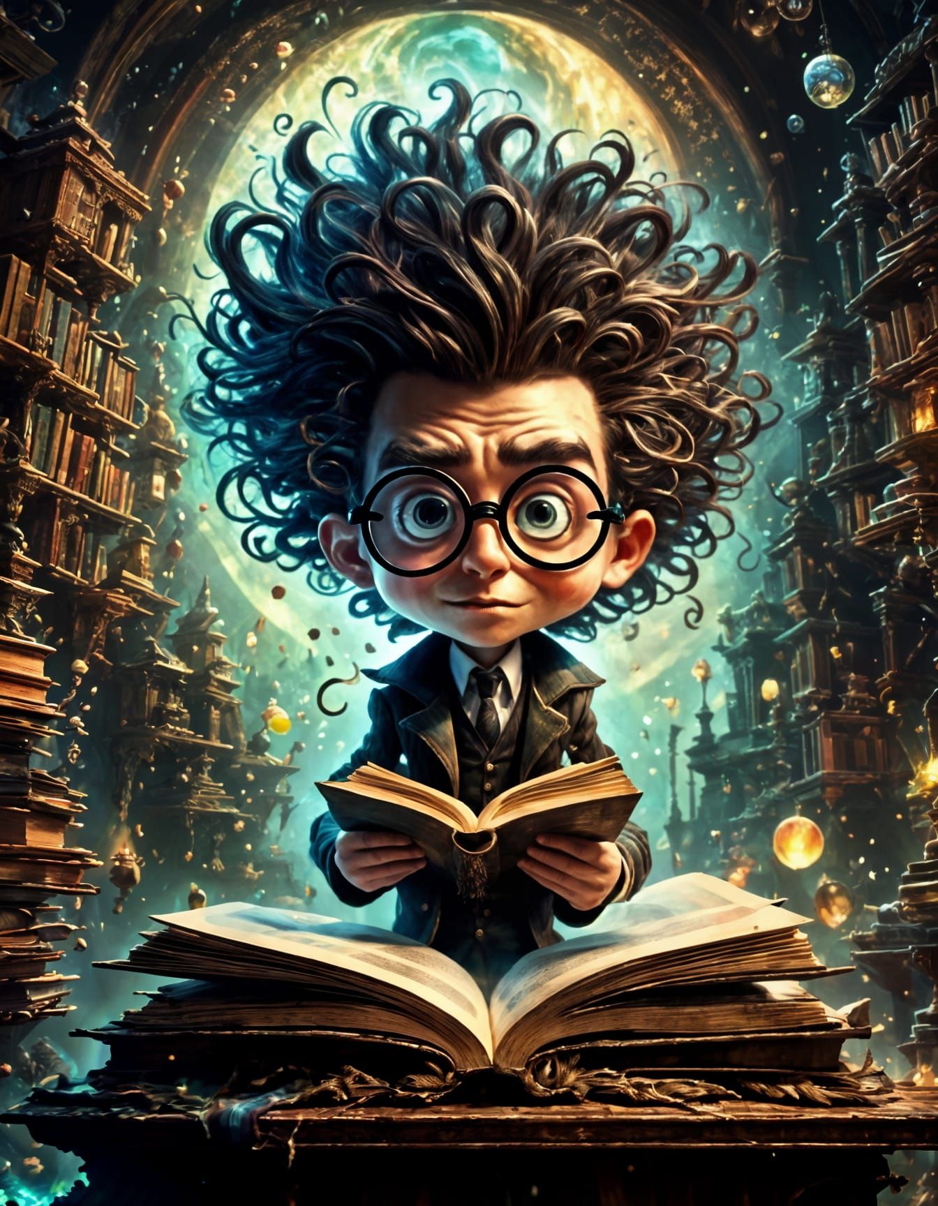 The Librarian says, "Shhhhh!!" 😠