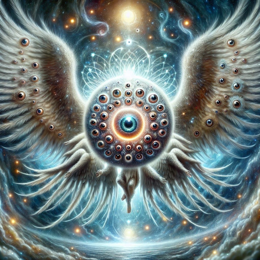 Ophanim: Mystical Celestial Being of Radiance