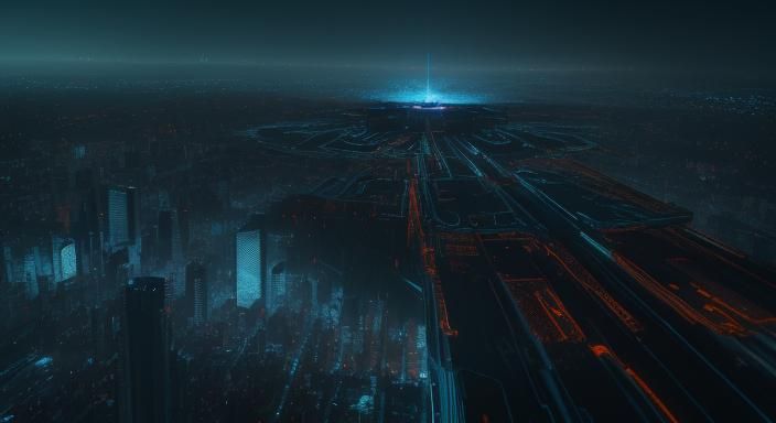 Alive Mechanical City in Unreal Engine 5 Style