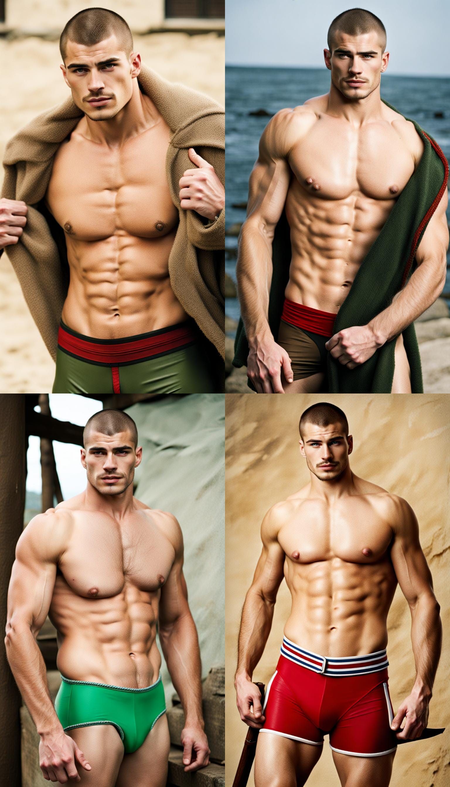 Viktor Krum in Speedos: AI Generated Image
