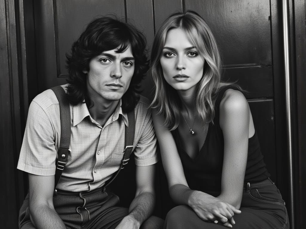 Mysterious Figures Shrouded in Shadows