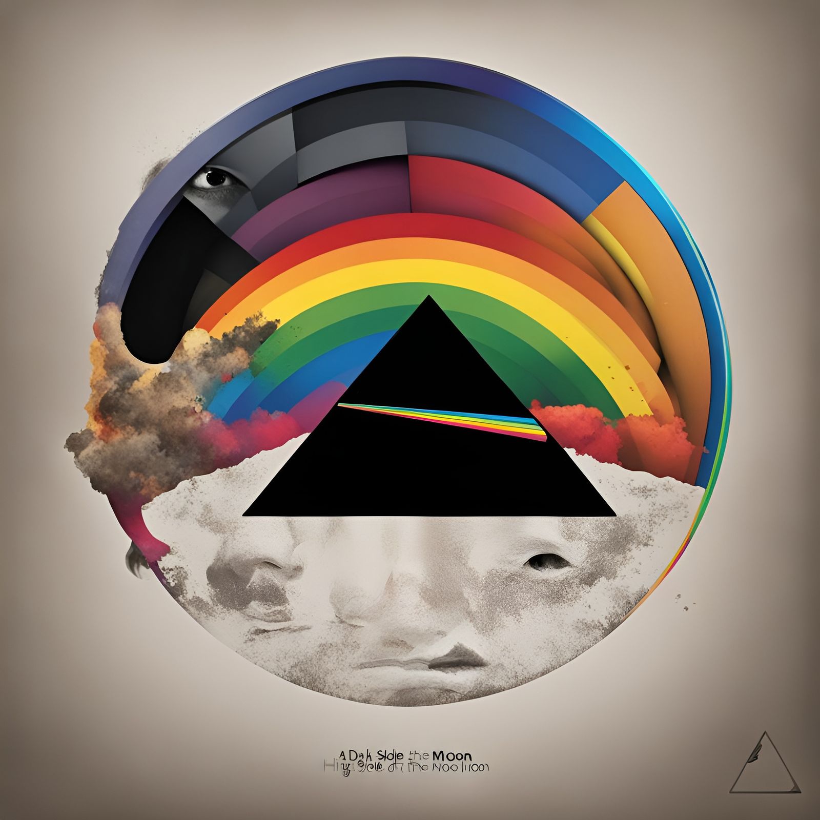 Dark Side of the Moon Album Cover Redesign