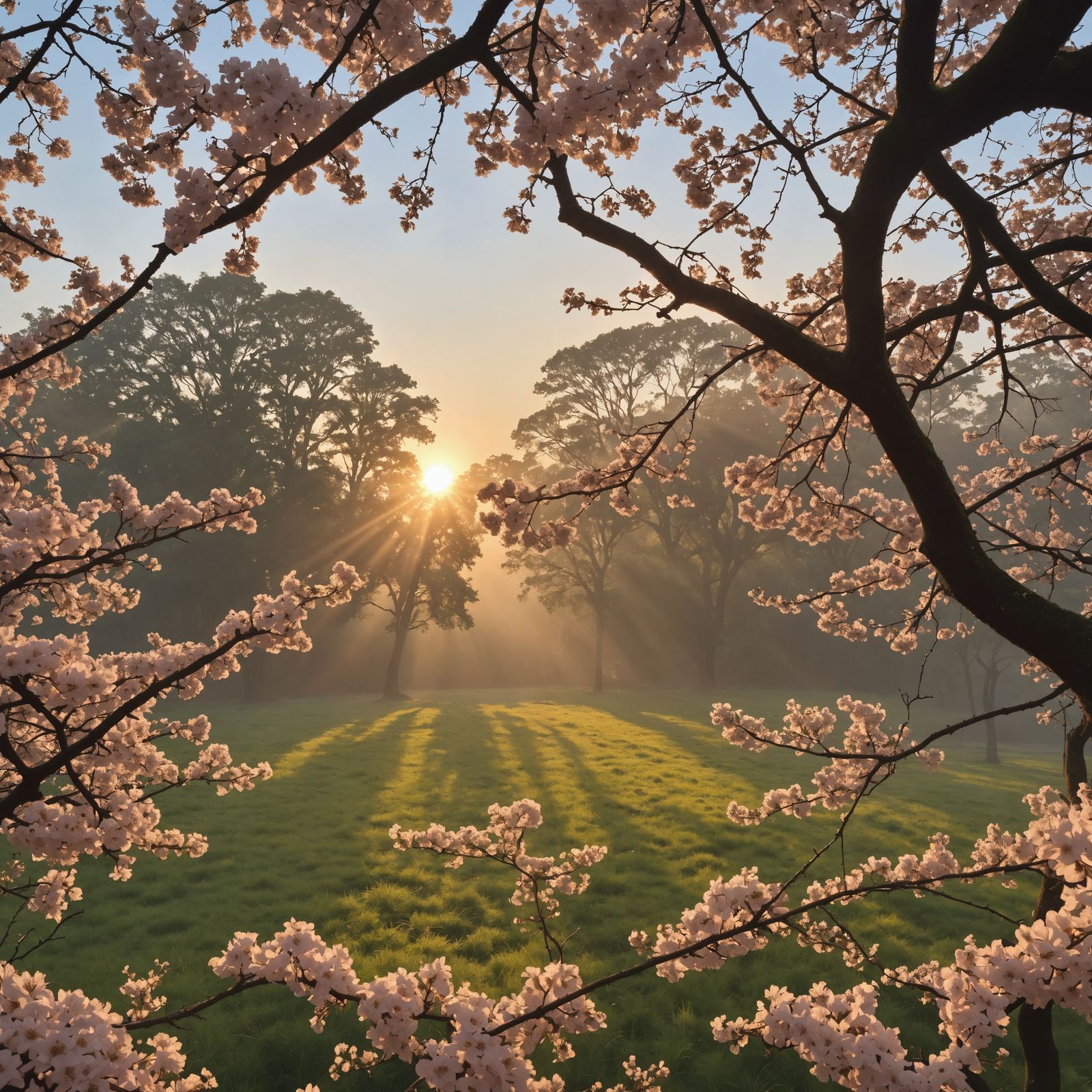 Beautiful Morning, Beautiful Day: An AI Interpretation