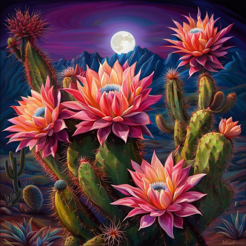 Night Blooming Cactus