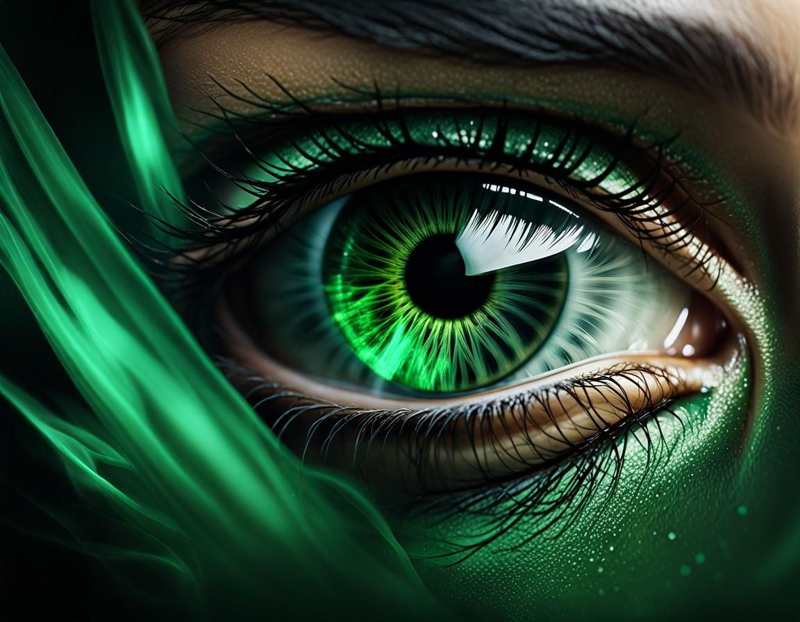 Envy in her eyes..