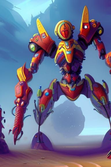 Mecha Crab claw showdown