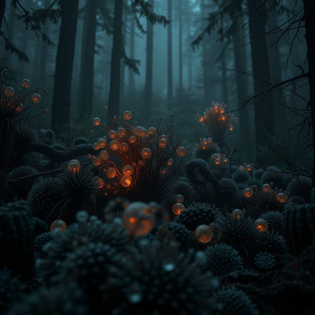 Ethereal Salish Landscape in Hyperrealistic Digital Art